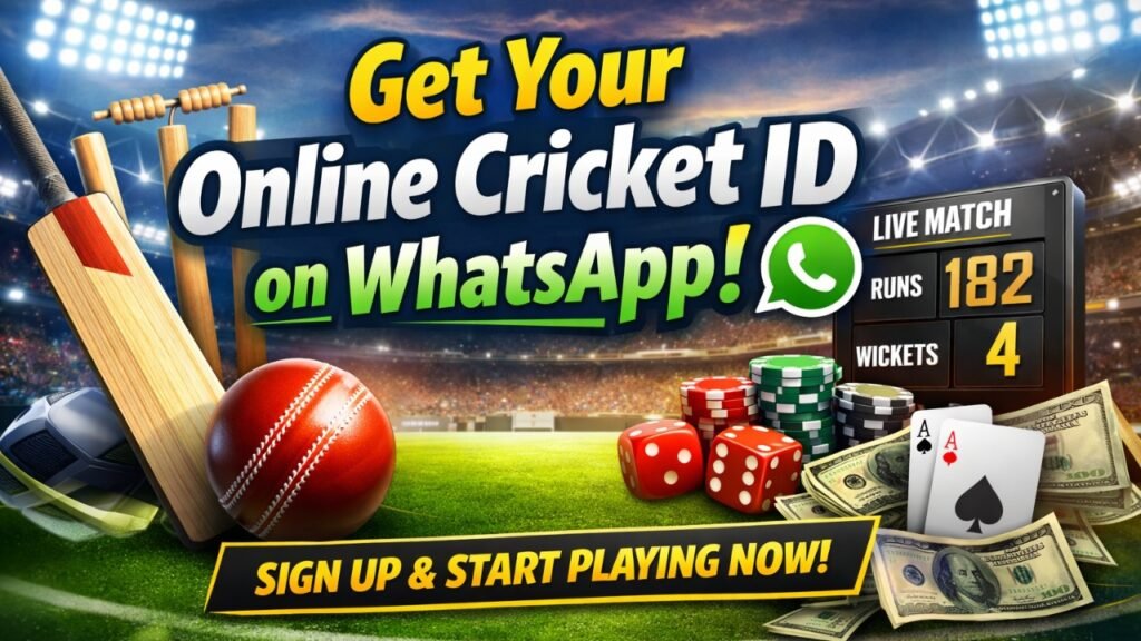 Online Cricket ID on WhatsApp
