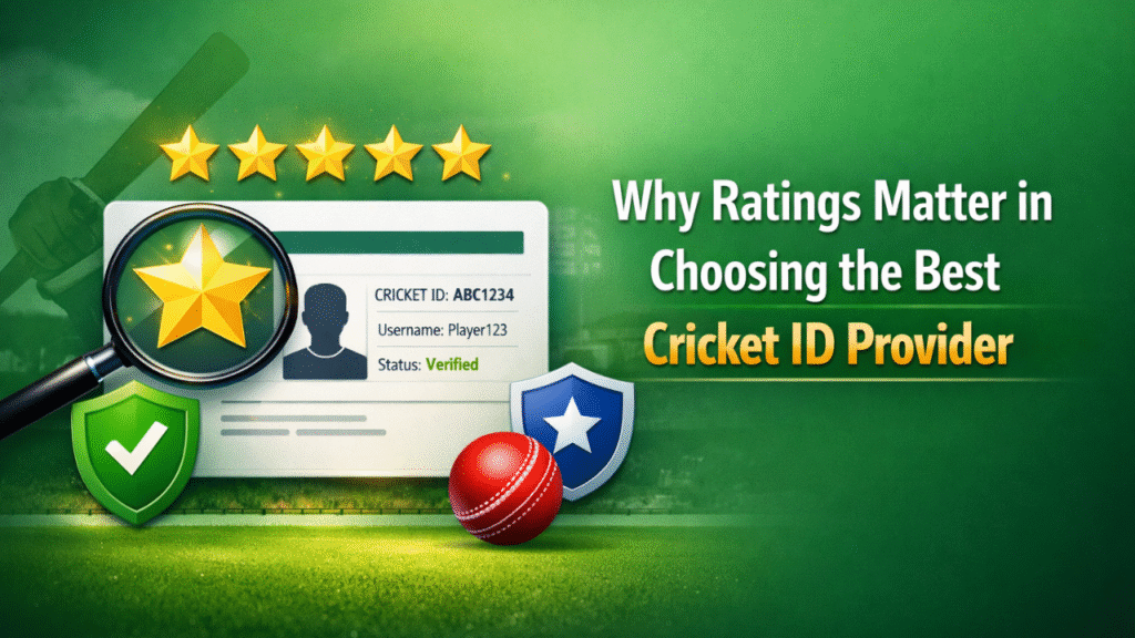 Why Ratings Matter When Choosing the Best Cricket ID Provider