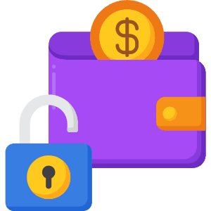 Secure wallet for funds